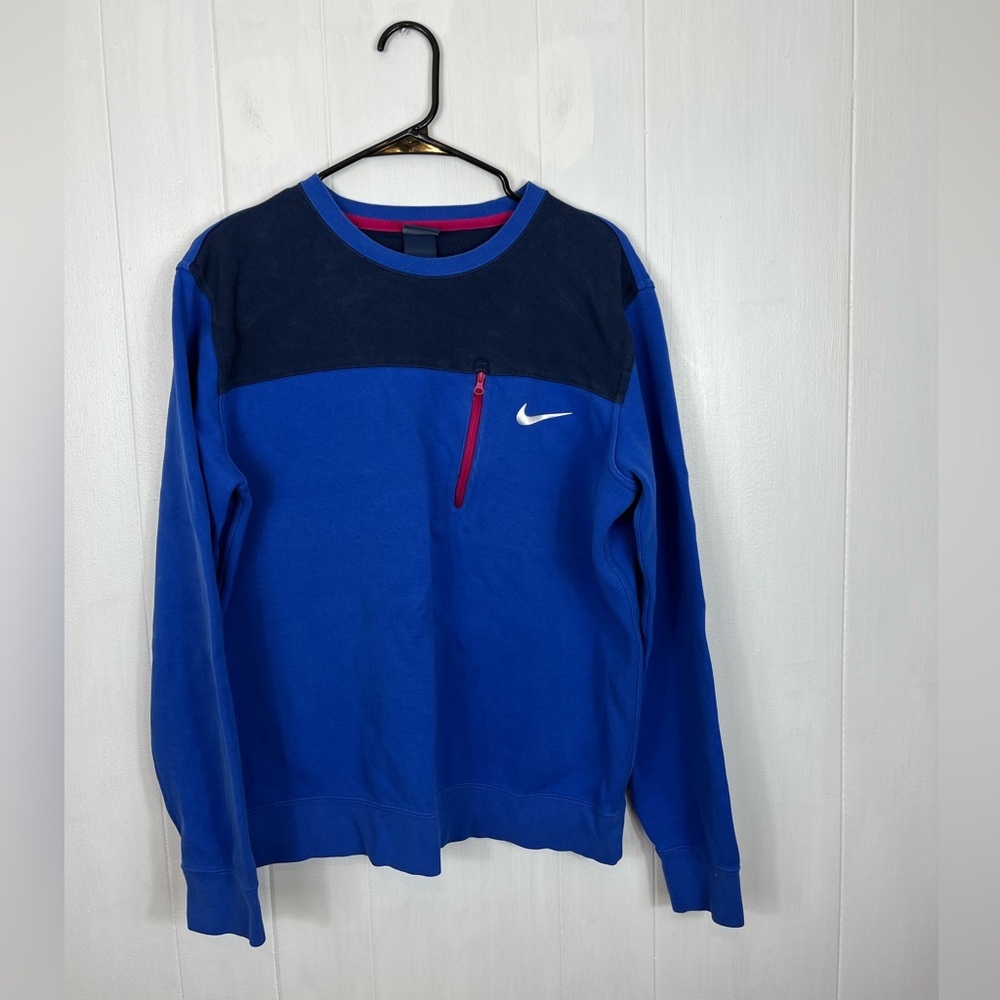 Nike‎ Two Tone Crewneck Sweater Sz L